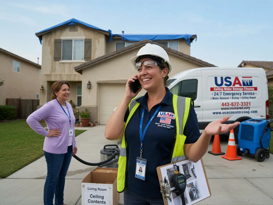 Ceiling Water Damage Restoration Leonidas, MI FAQs